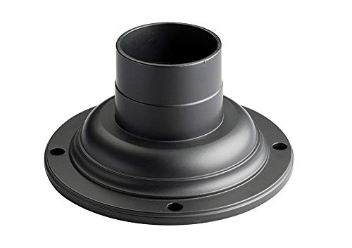 kichler-outdoor-pedestal-adapter-for-walls-and-fences-black-cast-aluminum-9530bk image 4