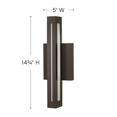 hinkley-vue-small-outdoor-wall-mount-15w-integrated-led-bronze-contemporary image 8