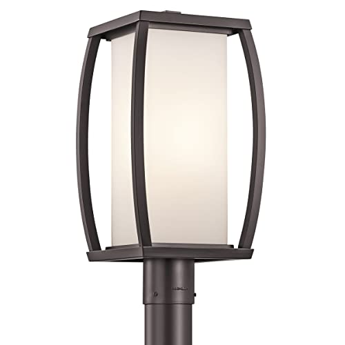 kichler-bowen-49342az-outdoor-post-mount-1-light-in-architectural-bronze image 4