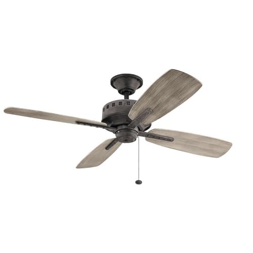 kichler-eads-patio-52-inch-ceiling-fan-weathered-zinc-with-weathered-medium-oak- image 4