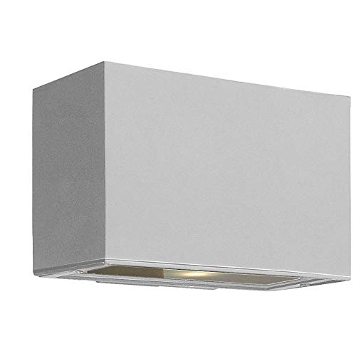 hinkley-1645tt-atlantis-one-light-outdoor-wall-mount-titanium-finish image 2