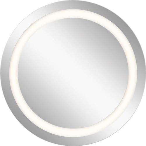 kichler-elan-signature-led-backlit-mirror-chrome-33-5-x-33-5 image 4
