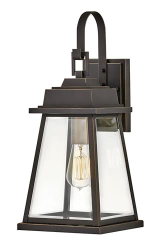 hinkley-bainbridge-collection-one-light-medium-outdoor-wall-mount-oil-rubbed-bro image 6