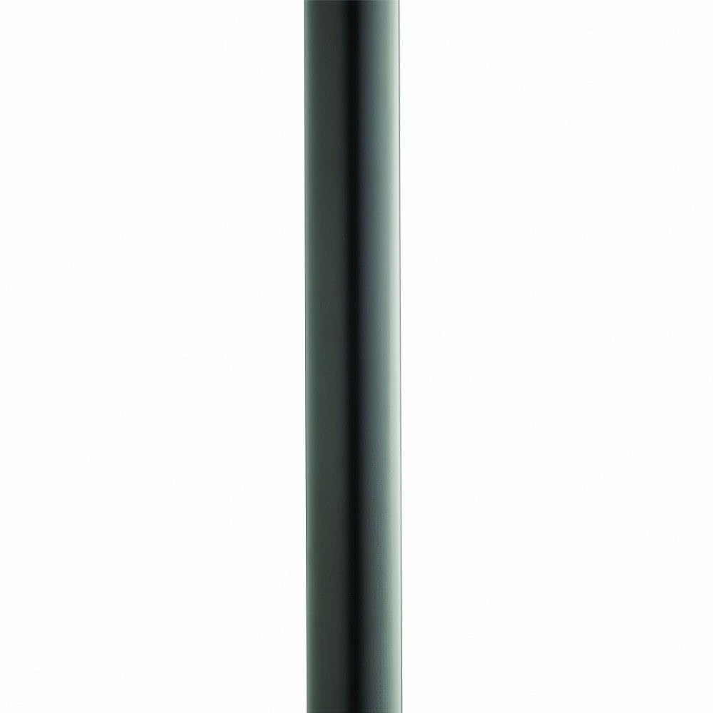 kichler-84-outdoor-direct-burial-ladder-rest-post-in-black-aluminum image 1