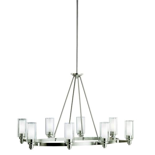 kichler-circolo-27-8-light-oval-chandelier-in-brushed-nickel image 7
