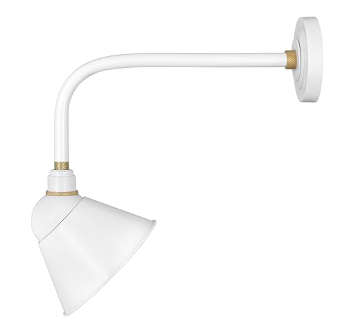 hinkley-foundry-collection-20-5-one-light-outdoor-medium-straight-arm-barn-style image 2