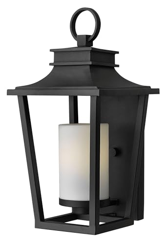 hinkley-sullivan-one-light-small-outdoor-wall-mount-black-finish image 5