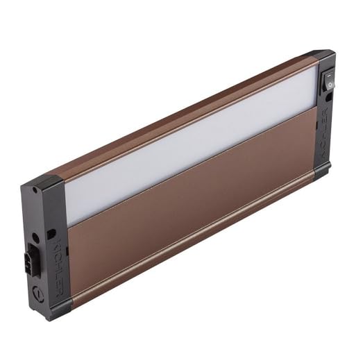 kichler-4u30k12bzt-led-under-cabinet-light-12-inch-textured-bronze-3000k image 5