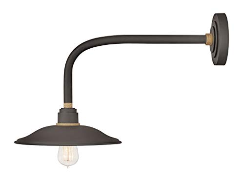 hinkley-foundry-1-light-outdoor-wall-sconce-museum-bronze-10716mr image 2