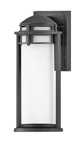 hinkley-annapolis-collection-one-light-small-outdoor-wall-lantern-textured-black image 2