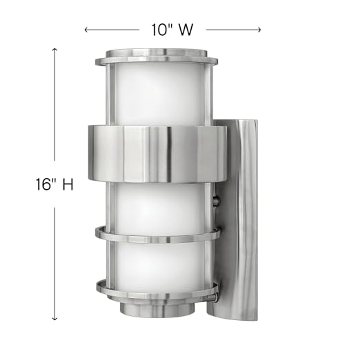 hinkley-saturn-collection-modern-two-light-integrated-led-outdoor-wall-mount-sta image 4