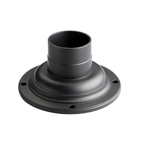 kichler-outdoor-pedestal-adapter-for-walls-and-fences-black-cast-aluminum-9530bk image 3