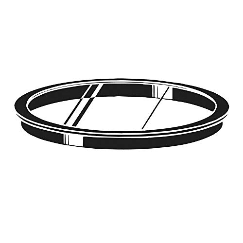kichler-6-inch-outdoor-fixture-glass-lens-cover-in-black-9536bk-tempered-glass image 6