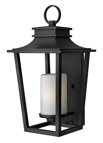 hinkley-sullivan-one-light-small-outdoor-wall-mount-black-finish image 8