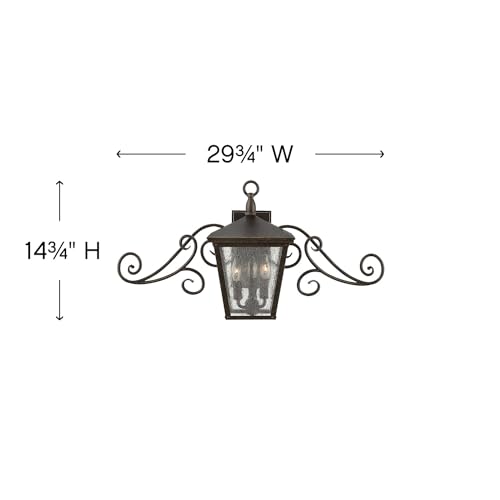 hinkley-trellis-collection-three-light-4w-led-small-outdoor-wall-lantern-with-sc image 5