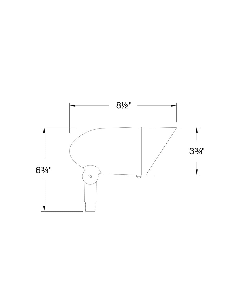 hinkley-120v-led-accent-spot-light-verde-finish-with-convex-clear-tempered-glass image 3