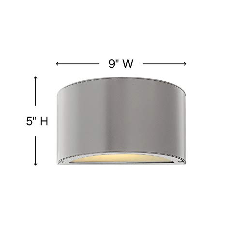 hinkley-luna-extra-small-wall-mount-up-down-outdoor-lantern-integrated-led-titan image 4