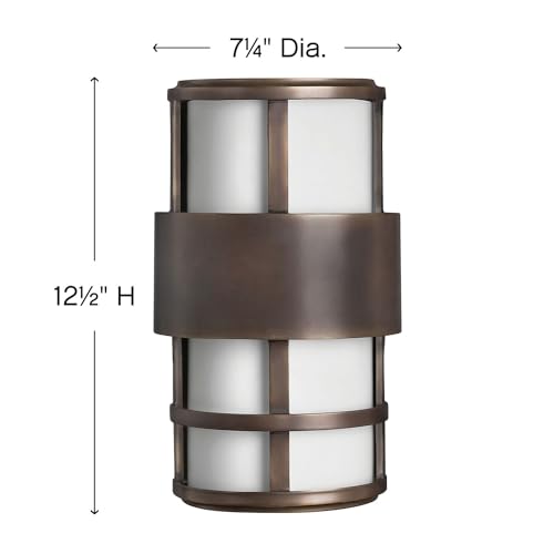 hinkley-1908mt-led-saturn-two-light-outdoor-wall-mount-metro-bronze image 4
