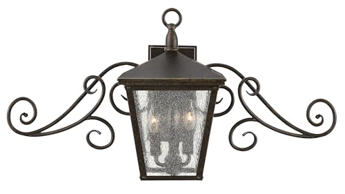 hinkley-trellis-collection-three-light-4w-led-small-outdoor-wall-lantern-with-sc image 4