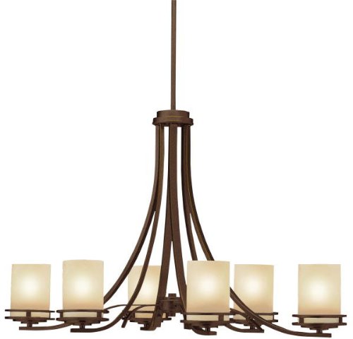 kichler-hendrik-6-light-oval-chandelier-olde-bronze-traditional-oval-chandelier- image 8