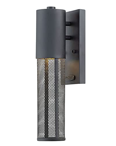 hinkley-aria-2306bk-ll-extra-small-outdoor-wall-mount-one-light-6-5w-led-black-f image 3