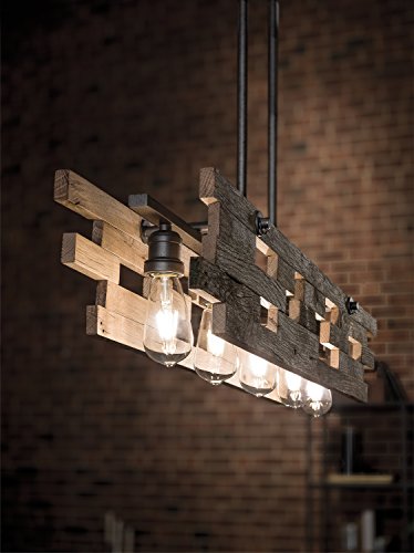 kichler-cuyahoga-mill-43-75-5-light-linear-chandelier-with-anvil-iron-and-reclai image 5