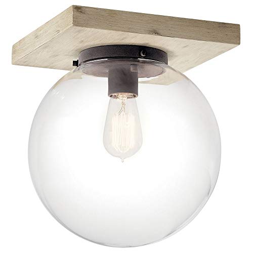 kichler-44299www-marquee-transitional-one-light-flush-mount-in-bronze-dark-finis image 2