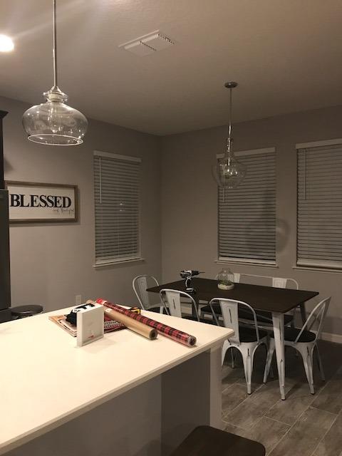 Great light, but dark finish