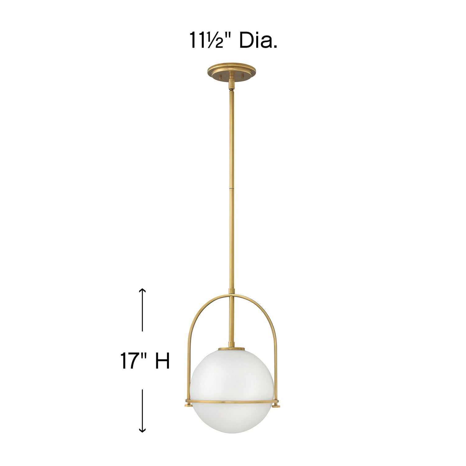 hinkley-somerset-small-pendant-light-with-etched-opal-glass-globe-in-heritage-br image 3