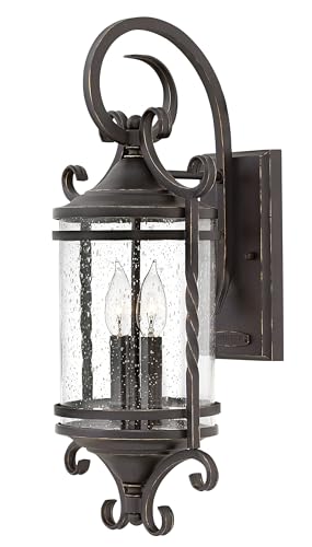 hinkley-casa-three-light-outdoor-wall-lantern-aluminum-olde-black-finish-clear-s image 4