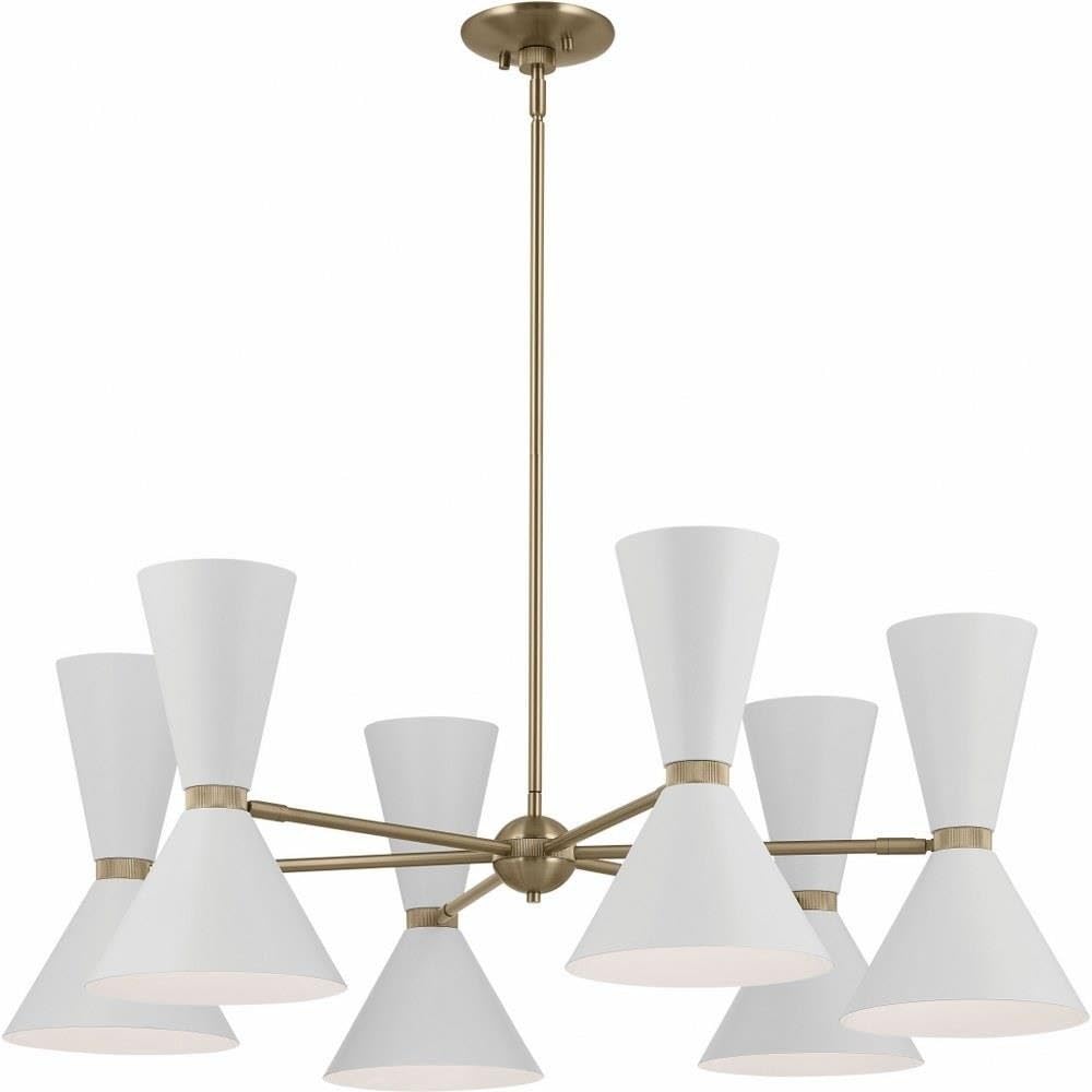 kichler-phix-12-light-chandelier-champagne-bronze-with-white-shades-38-75-diamet image 1