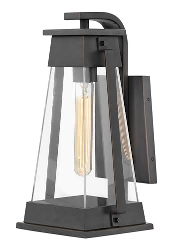hinkley-arcadia-collection-one-light-medium-outdoor-wall-mount-aged-copper-bronz image 6