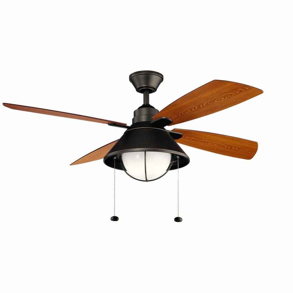 kichler-seaside-54-ceiling-fan-in-weathered-zinc-with-integrated-led-light-31018 image 3