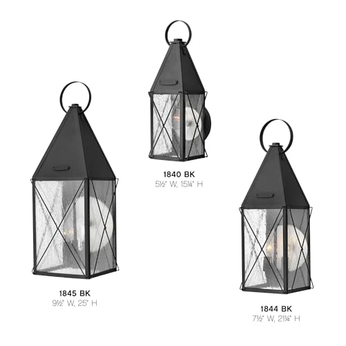 hinkley-york-traditional-one-light-wall-mount-lantern-black-finish image 8