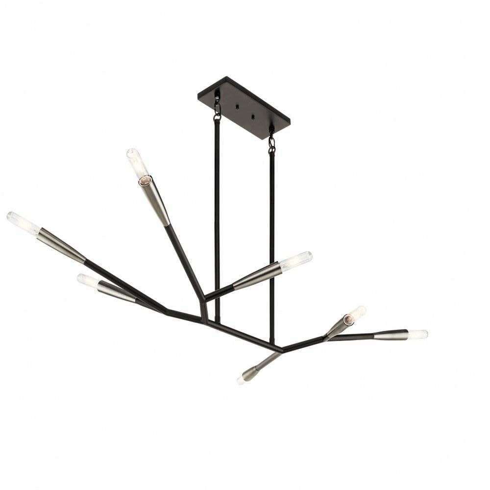 kichler-branches-19-75-7-light-linear-chandelier-in-black-with-antique-pewter-ac image 1