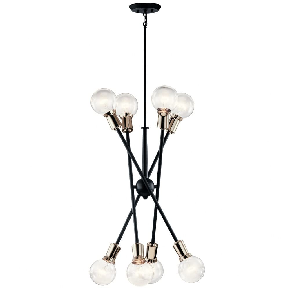 kichler-armstrong-8-light-sputnik-chandelier-in-natural-brass image 5
