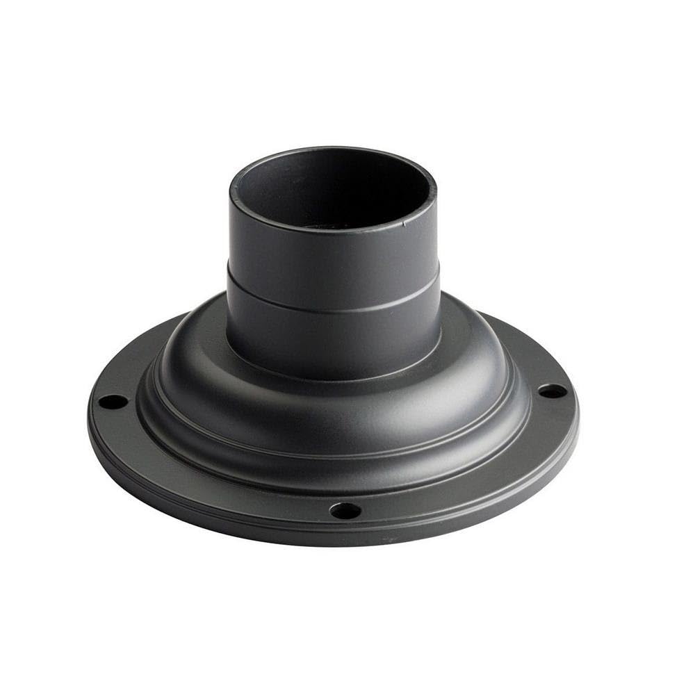 kichler-outdoor-pedestal-adapter-for-walls-and-fences-black-cast-aluminum-9530bk image 1
