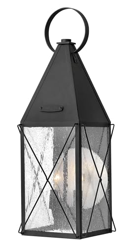 hinkley-york-1844bk-two-light-outdoor-wall-lantern-black-finish-traditional-styl image 5