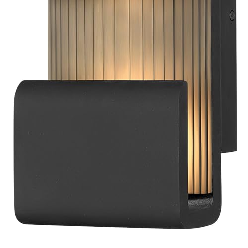 hinkley-contour-15-16w-integrated-led-outdoor-small-wall-lantern-black image 6