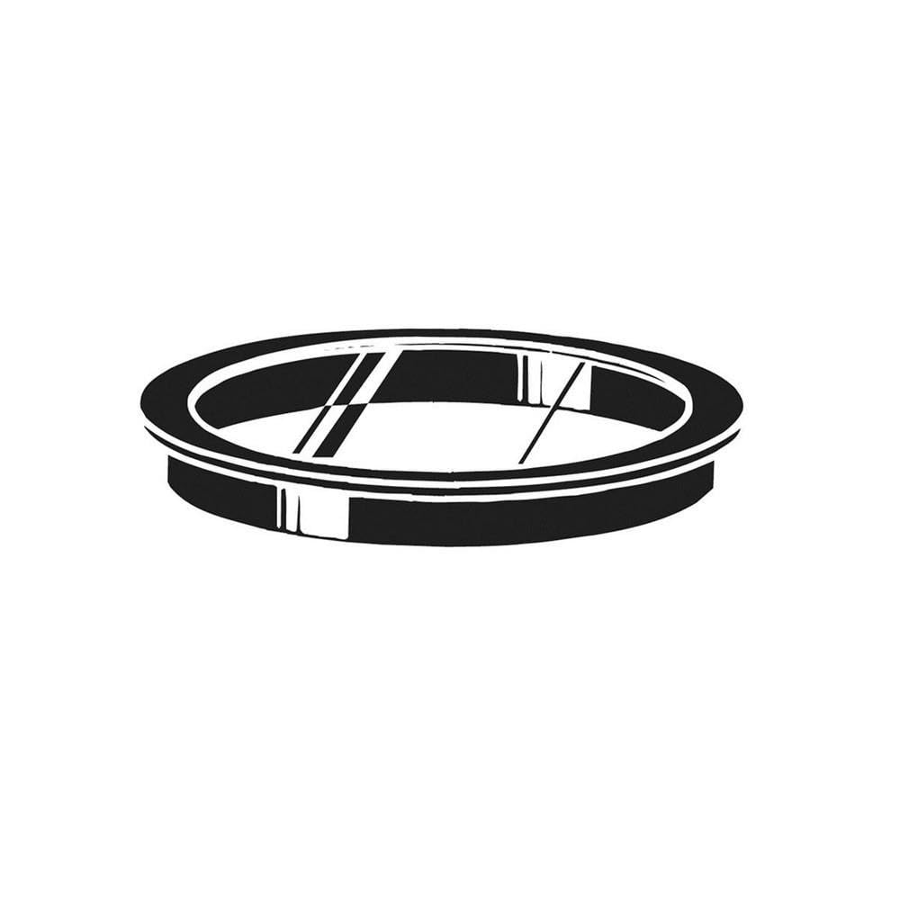 kichler-6-inch-outdoor-fixture-glass-lens-cover-in-black-9536bk-tempered-glass image 4