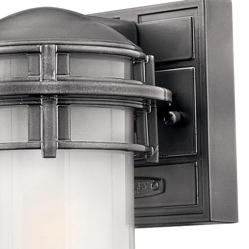 hinkley-1956he-reef-transitional-one-light-outdoor-wall-mount-in-pewter-nickel-s image 6