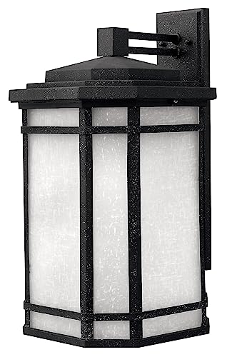 hinkley-1274vk-cherry-creek-craftsman-mission-one-light-outdoor-wall-mount-in-bl image 2