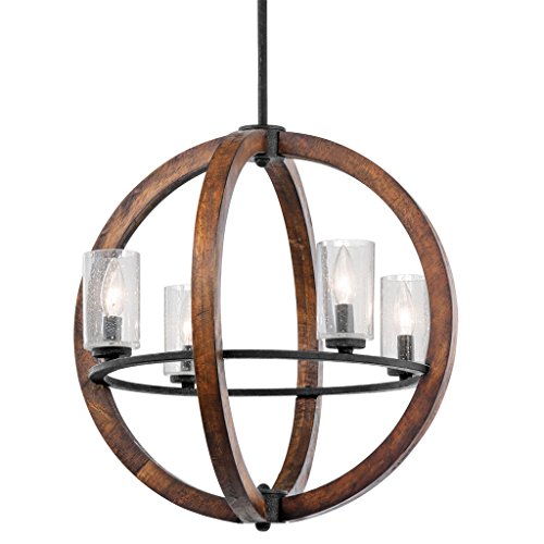 kichler-grand-bank-4-light-chandelier-auburn-stained-wood-and-distressed-black-m image 5