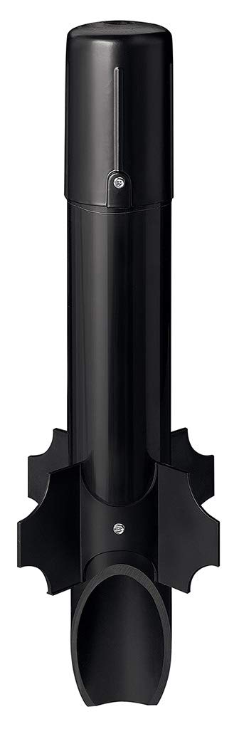 hinkley-50500pp-120v-line-voltage-power-post-black image 1