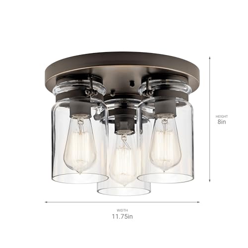 kichler-brinley-11-75-3-light-flush-mount-light-olde-bronze image 7