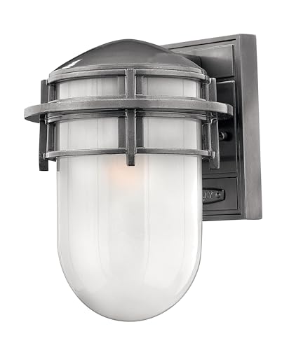 hinkley-reef-small-outdoor-wall-mount-in-hematite-one-light image 4