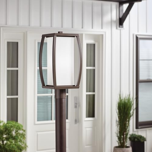 kichler-bowen-49342az-outdoor-post-mount-1-light-in-architectural-bronze image 5