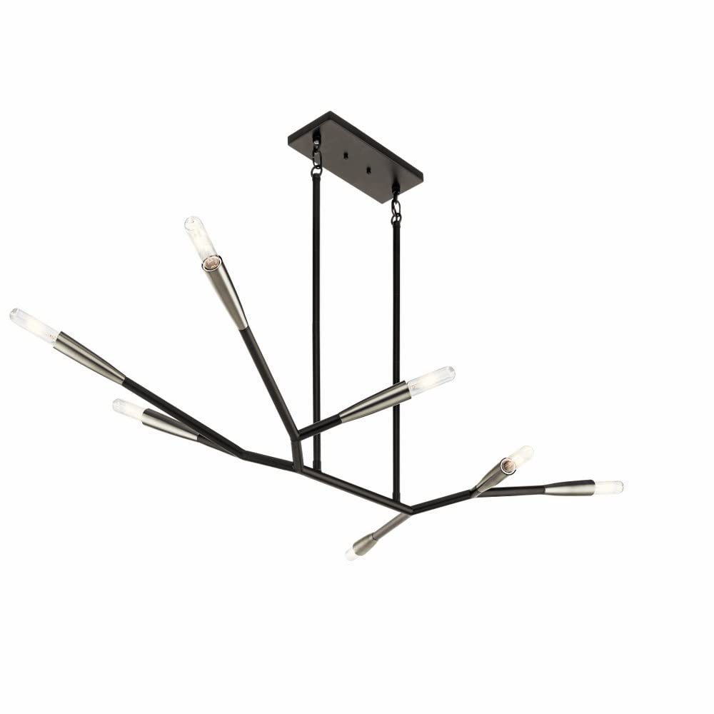 kichler-branches-19-75-7-light-linear-chandelier-in-black-with-antique-pewter-ac image 5