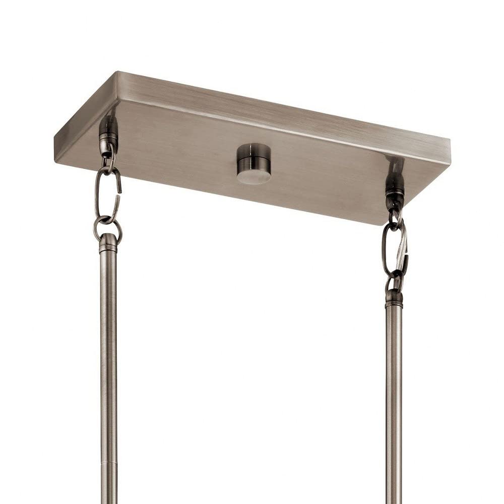kichler-braelyn-6-light-linear-chandelier-in-olde-bronze-43059oz-with-seeded-gla image 4