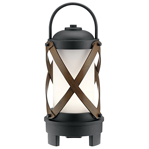 kichler-berryhill-nautical-led-lantern-with-bluetooth-speaker-in-textured-black image 2